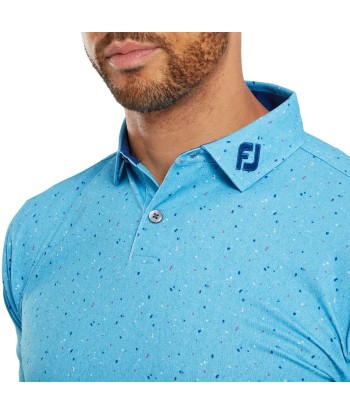 Footjoy Polo Golf Tweed Texture Blue Sky Profitez des Offres !