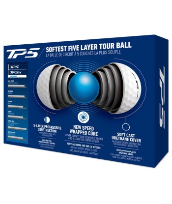 TAYLORMADE BALLES TP5 2024 (boite de 12) 50-70% off 