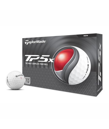 TAYLORMADE BALLES TP5X 2024 (boite de 12) rembourrage situé sous