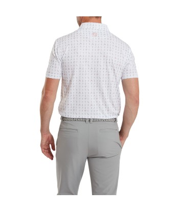 Footjoy polo 19TH Hole White livraison et retour toujours gratuits