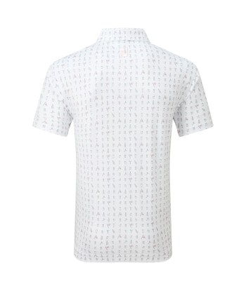 Footjoy polo 19TH Hole White livraison et retour toujours gratuits