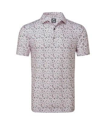 Footjoy polo Primrose lisle pink livraison et retour toujours gratuits