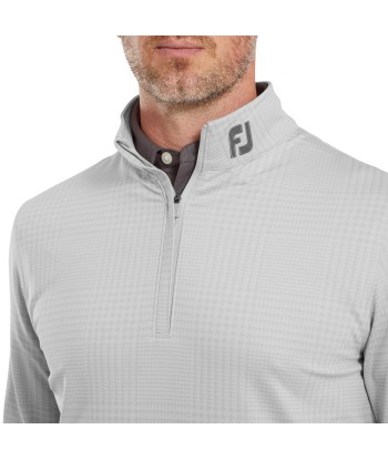 Footjoy Midlayer Glen Plaid imprimé grey shop