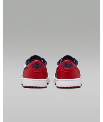 NIKE Air Jordan 1 Low G Blanc Bleu Rouge à prix réduit toute l'année