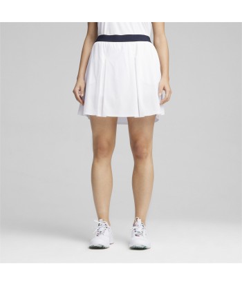 Puma jupe de golf Pleated skirt  white navy rembourrage situé sous