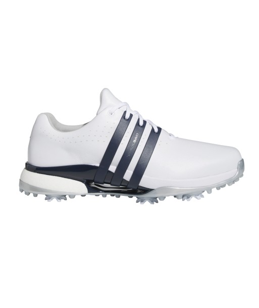 ADIDAS Chaussure de golf Tour 360 24 boost White Navy Véritable concentré