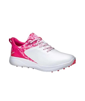 Callaway chaussures femme sky series Anza white pink basket pas cher