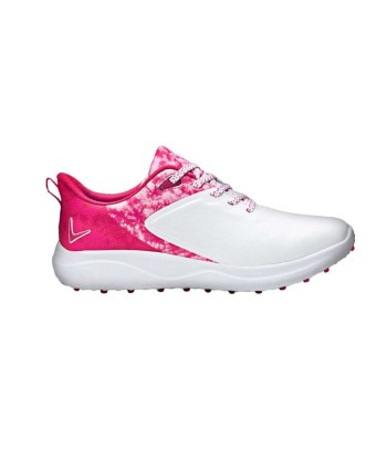 Callaway chaussures femme sky series Anza white pink basket pas cher