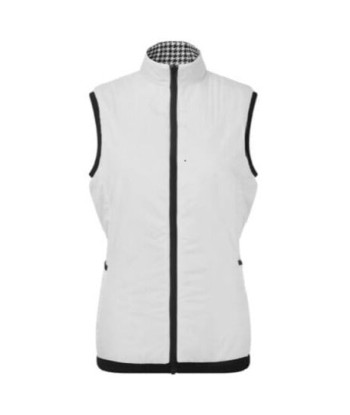 FOOTJOY VESTE REVERSIBLE BLANC NOIR Dans la société mordern