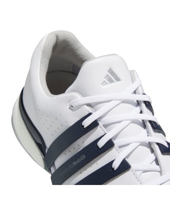 ADIDAS Chaussure de golf Tour 360 24 boost White Navy Véritable concentré