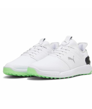 Puma Chaussures de Golf Ignite elevate white fluro green black pas cher 