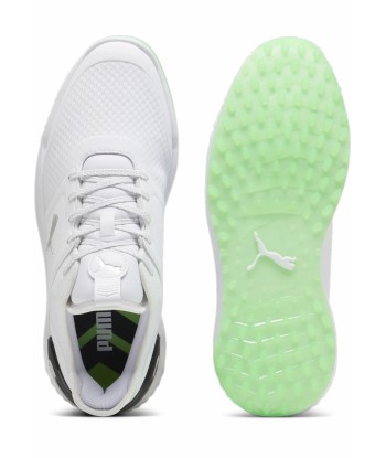 Puma Chaussures de Golf Ignite elevate white fluro green black pas cher 