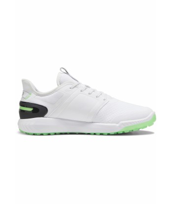 Puma Chaussures de Golf Ignite elevate white fluro green black pas cher 