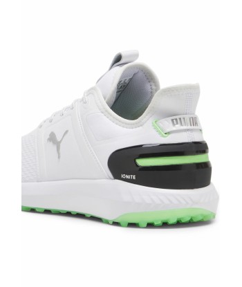 Puma Chaussures de Golf Ignite elevate white fluro green black pas cher 