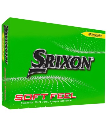 Srixon Balles Soft Feel Jaune pas cher