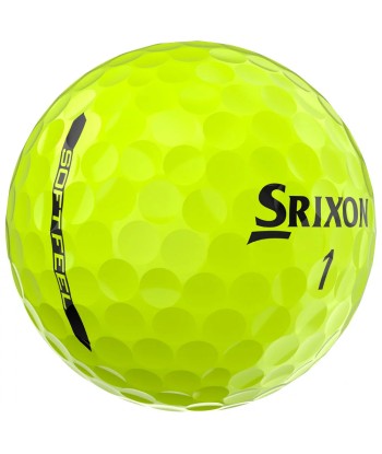 Srixon Balles Soft Feel Jaune pas cher