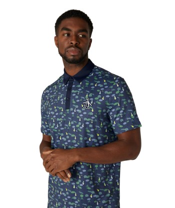 Original Penguin Polo Motif Pete on the Course les muscles