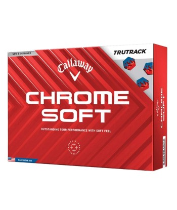 Callaway Balles Chrome Soft true track 2024 d'Europe débarque