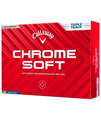 Callaway Balles Chrome Soft Triple Track 2024 Voir les baskets