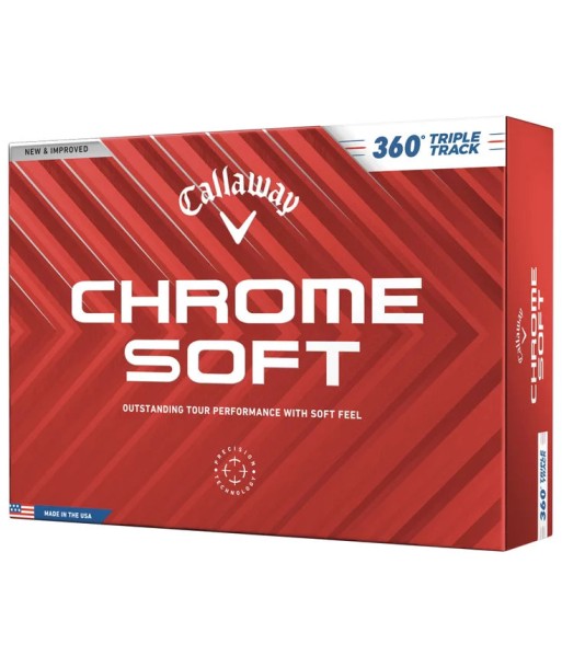 Callaway Balles Chrome Soft Triple Track 360 2024 pas cher