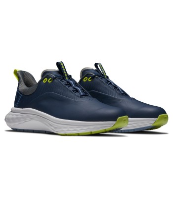 Footjoy Quantum Navy white LIME chez Cornerstreet bien 