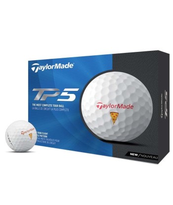 TAYLORMADE BALLES TP5 my symbol pizza (Boite de 12) prix