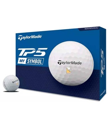 TaylorMade Balles TP5 My Symbol Beer (Boite de 12) Fin de série