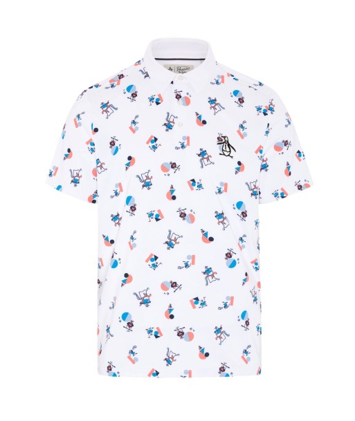 Original Penguin Polo Motif All Over Memphis de la marque