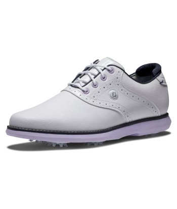 Footjoy Chaussure Traditions Lady white Navy Purple 2024 plus qu'un jeu 