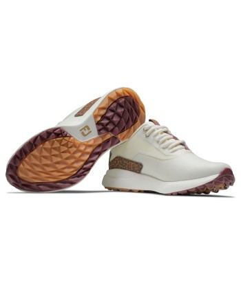 Footjoy Chaussure de golf Performa Femme Cream Leopard Print 2024 livraison et retour toujours gratuits