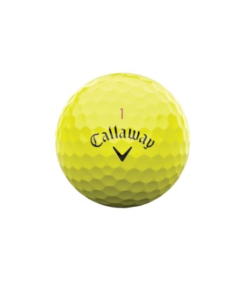 Callaway Balles Chrome Tour Jaune 2024 Fin de série