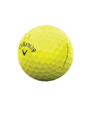 Callaway Balles Chrome Tour Jaune 2024 Fin de série