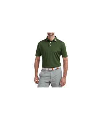 Footjoy polo Stretch Piqué Solid Olive Toutes les collections ici