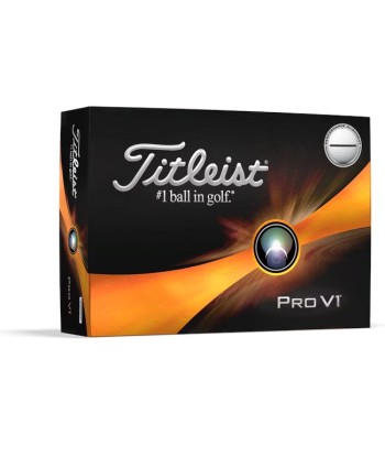 Titleist PRO V1 2023 Performance Alignment de couleur (boite de 12) soldes