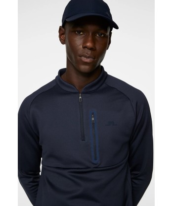 J.LINDEBERG Pull Quart de zip ADAM MIDLAYER Navy le concept de la Pate a emporter 