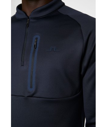 J.LINDEBERG Pull Quart de zip ADAM MIDLAYER Navy le concept de la Pate a emporter 