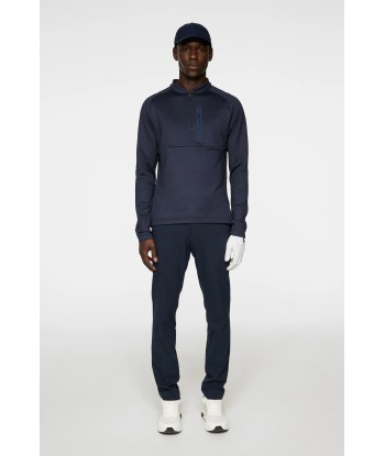 J.LINDEBERG Pull Quart de zip ADAM MIDLAYER Navy le concept de la Pate a emporter 