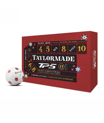 TaylorMade Balles TP5 Pix Casino Limited Edition (Boîte de 12) Les êtres humains sont 