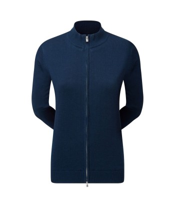 FootJoy Pull Full-Zip doublé Drirelease Femme Navy des créatures d'habitude