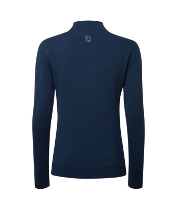 FootJoy Pull Full-Zip doublé Drirelease Femme Navy des créatures d'habitude