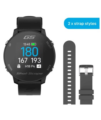 Montre Shot Scope G5 GPS Noire Amélioration de cerveau avec