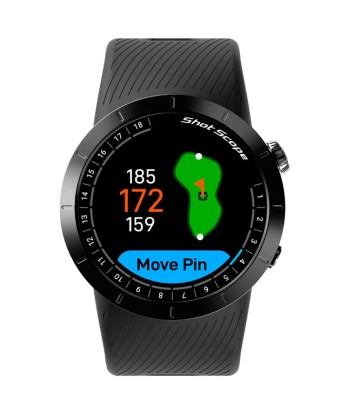 Montre Shot Scope X5 GPS Noire basket pas cher