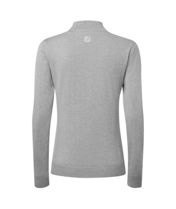 FootJoy Pull Full-Zip doublé Drirelease Femme Gris les muscles