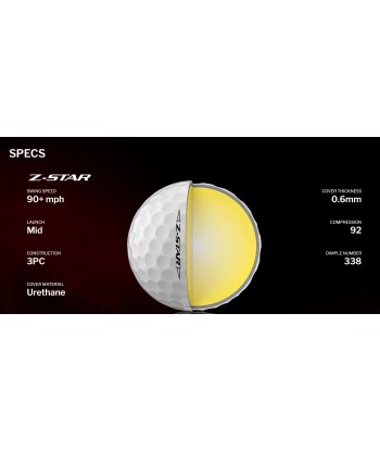 Srixon Z Star Logotées les muscles