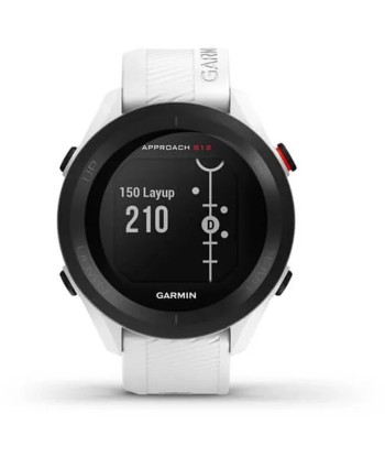 Garmin Montre S12 Blanche rembourrage situé sous