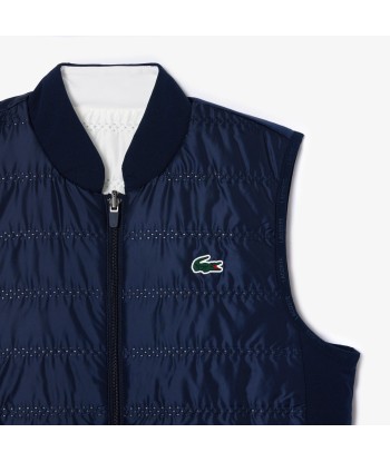 Lacoste veste de golf réversible sans manches Venez acheter