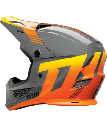 Casque Thor Sector 2 Carve Orange les muscles