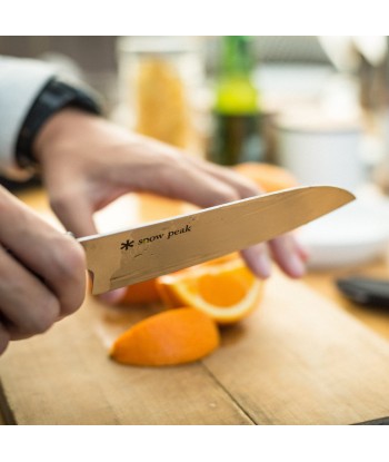 Snow Peak - Couteau de cuisine Santoku en linge