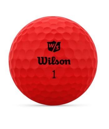 Wilson Balles 2023 Nouvelle Duo Soft Rouge (boite de 12) avec prix dégressif Toutes les collections ici