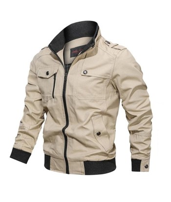 Veste Militaire Homme Cintrée Véritable concentré